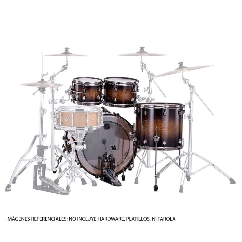Batería Acústica Saturn Evolution Birch SE529XEBBMZ Shell Pack de 4 piezas - Exotic Night Forest Burst (NO INCLUYE HARDWARE, PLATILLOS, NI TAROLA)