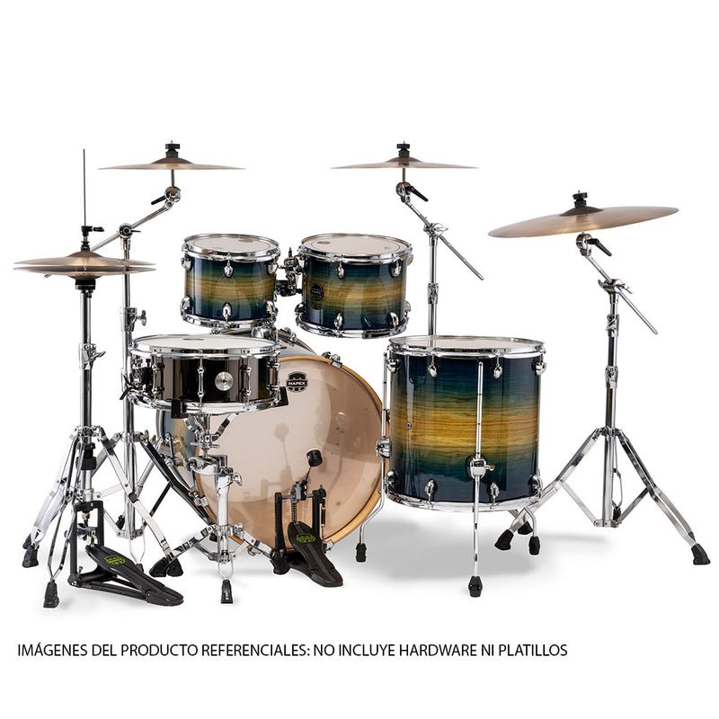 Batería Acústica Mapex Armory AR529SVET Shell Pack 5 Piezas - Rainforest Burst