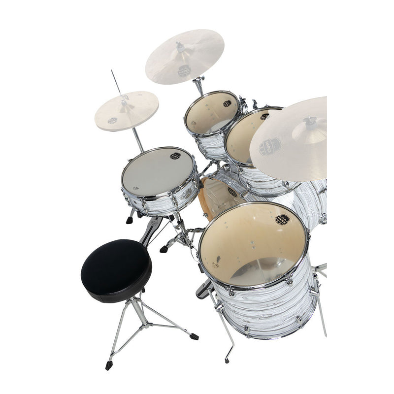 Batería Acústica Mapex Venus Shell Pack de 5 piezas LTVE5295FTFI - White Marblewood (NO INCLUYE PLATILLOS)
