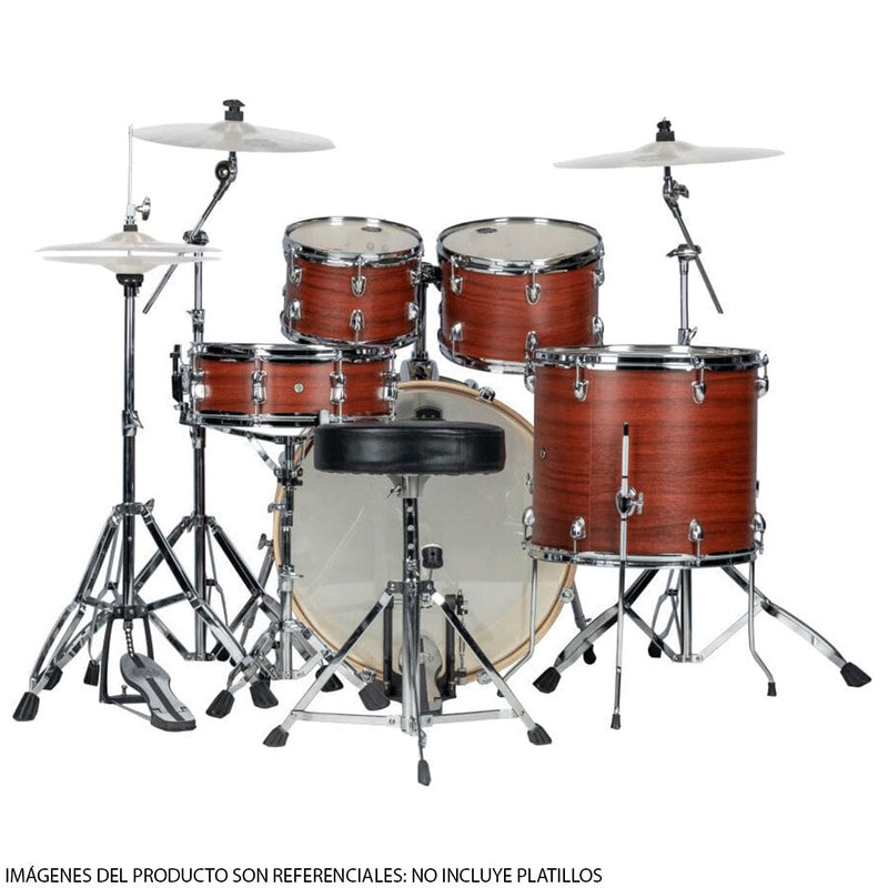 Batería Acústica Mapex Venus Shell Pack de 5 piezas LTVE5295FTRI - Red Wood (INCLUYE HARDWARE)
