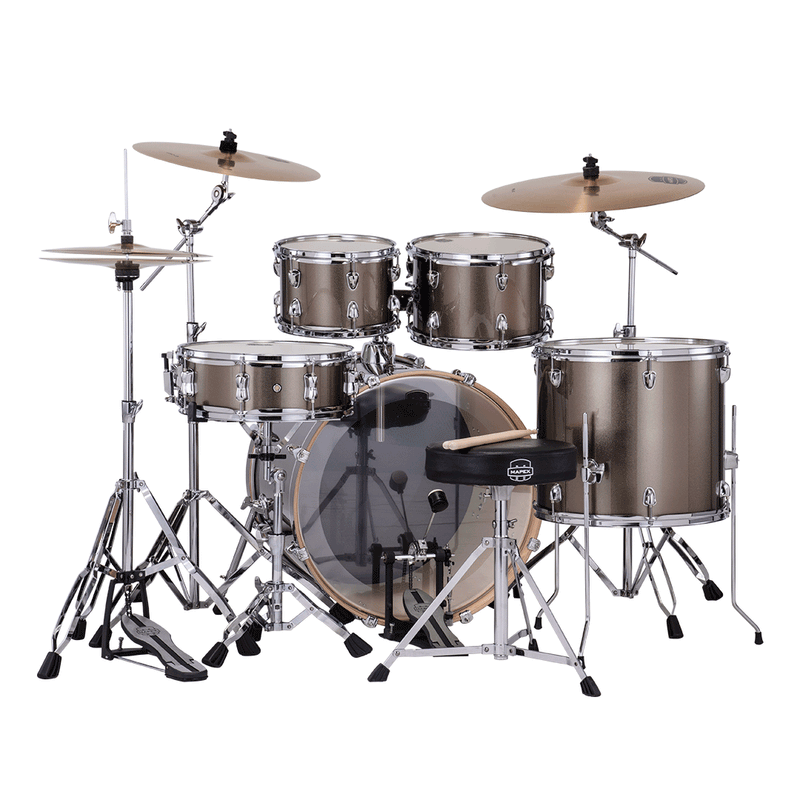 Batería Acústica Mapex Venus Shell Pack de 5 piezas VE5295FTCVX - Copper Metallic (INCLUYE HARDWARE Y PLATILLOS)