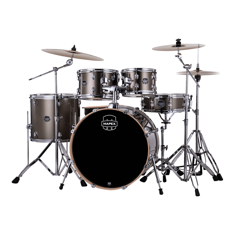 Batería Acústica Mapex Venus Shell Pack de 5 piezas VE5295FTCVX - Copper Metallic (INCLUYE HARDWARE Y PLATILLOS)