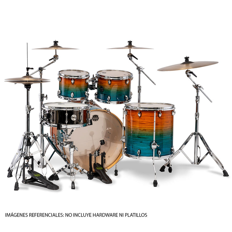 Batería Acústica Mapex Armory AR529SVJG Shell Pack de 5 Piezas - Ocean Sunset (NO INCLUYE HARDWARE NI PLATILLOS)