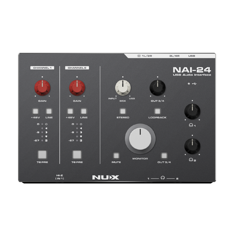 Interfaz de audio Nux NAI-24