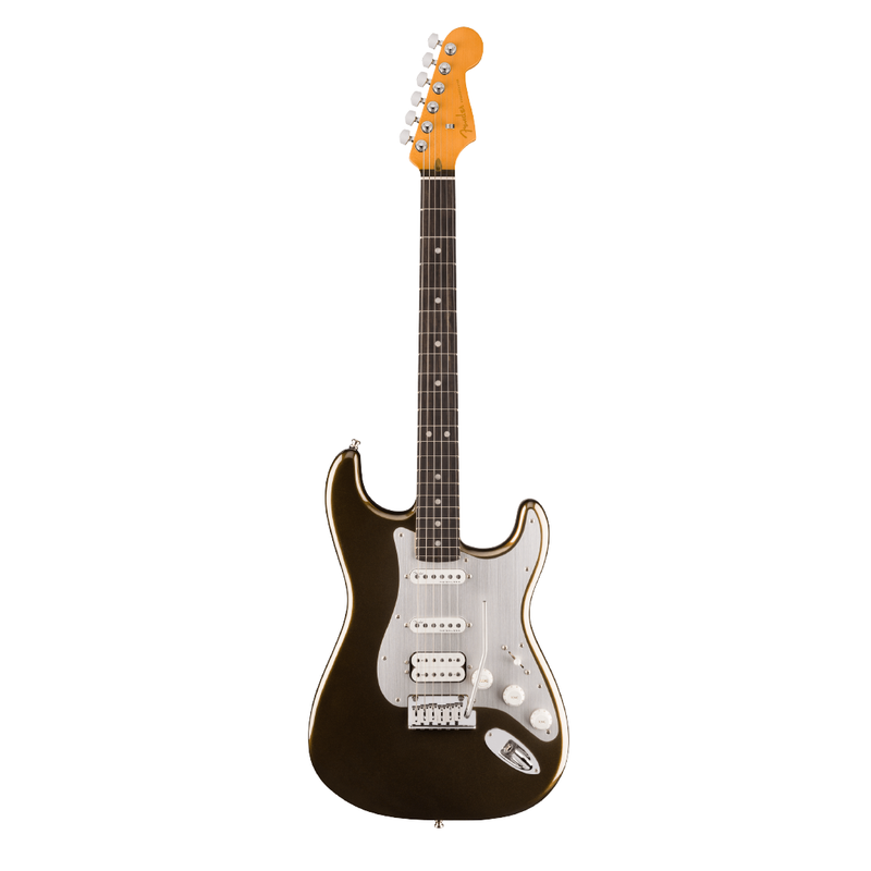 Guitarra Eléctrica Fender American Ultra II Stratocaster® HSS con diapasón de Ébano - Texas Tea