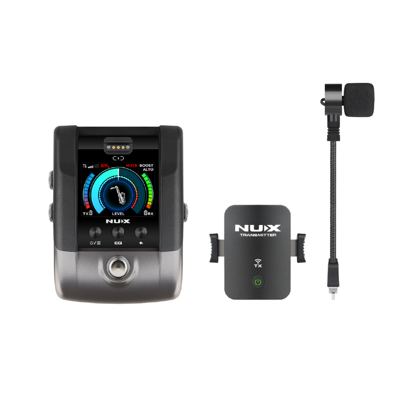 Sistema Inalámbrico Nux B-6 PRO para Instrumentos de Viento