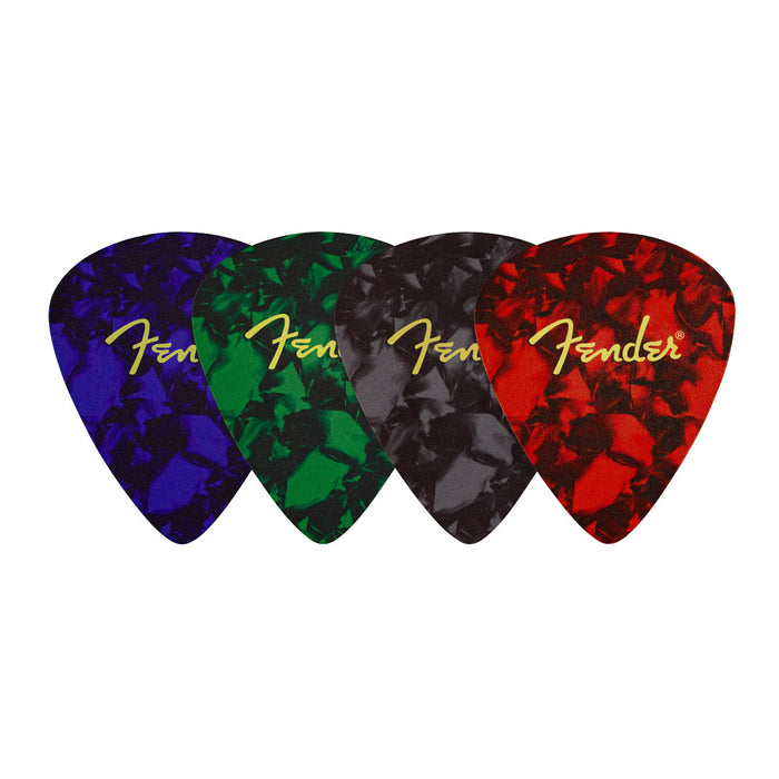 Juego de posavasos Fender con forma de púa 4 pack - Multicolor