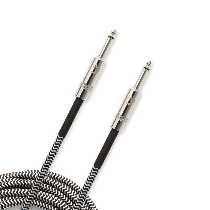 Cable Conexion D'addario Braided 3 metros PW-BG-10BG - Black & Grey