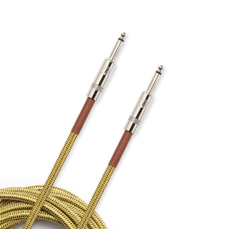Cable Conexión D'addario Braided 3 metros PW-BG-10TW - Tweed