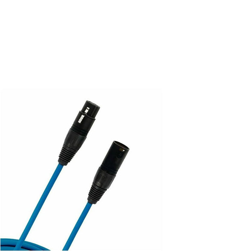 Cable Conexión XLR a XLR D'addario Classic Series 6 metros PW-CPMIC-20BU - Blue