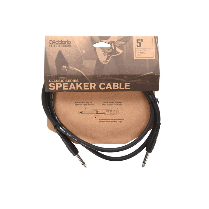 Cable Conexión Speaker D'addario Classic Series 1.5 metros PW-CSPK-05