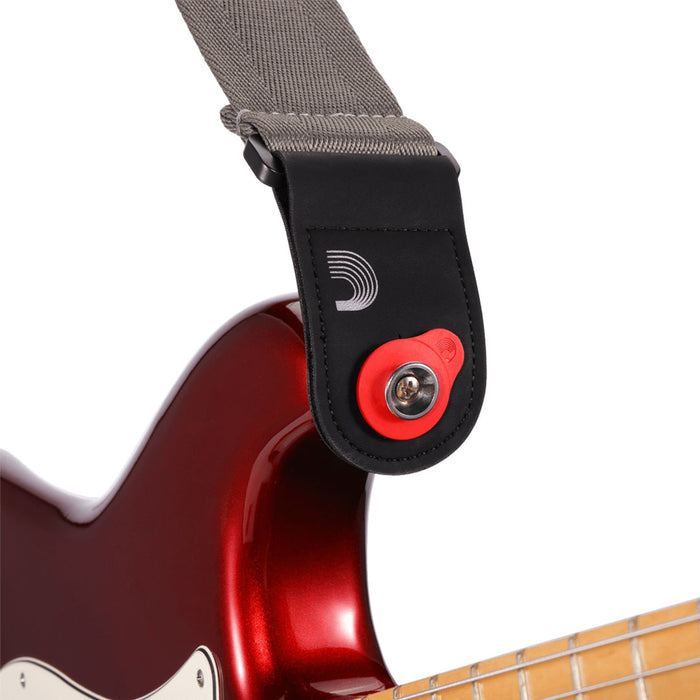 Strap Blocks D'addario PW-FLSB-04RD - Red