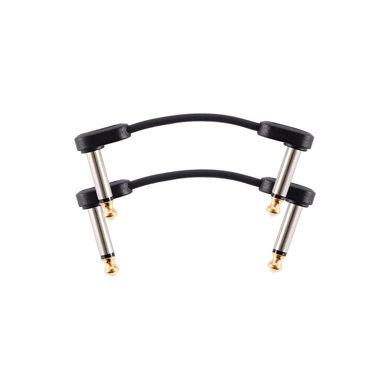 Cable Patch D'addario 5 cm PW-FPRR-202 Pack de 2