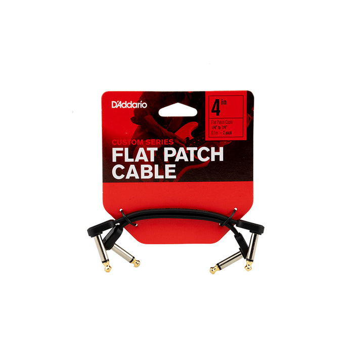 Cable Patch D'addario 10 cm PW-FPRR-204 Pack de 2