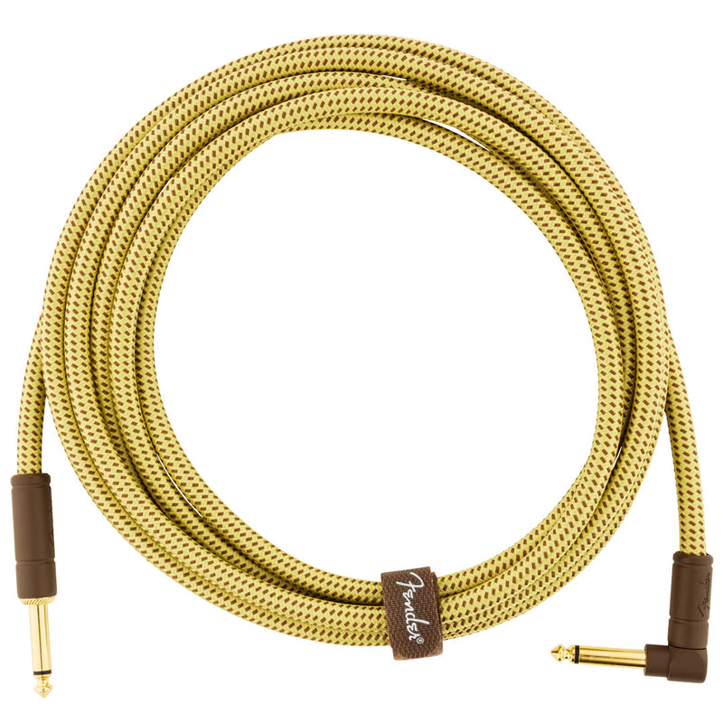 Cable Conexión Fender Deluxe 10' Angl Inst Cable Tweed - 3 Mtrs