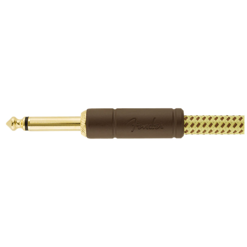 Cable Conexión Fender Deluxe 10' Angl Inst Cable Tweed - 3 Mtrs