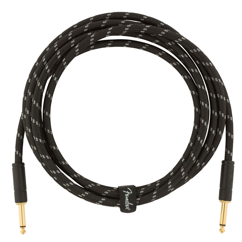 Cable Conexión Fender Deluxe de 10' 3 Mtrs - Black Tweed