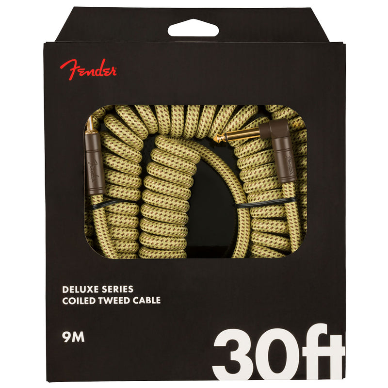 Cable Conexión Fende Deluxe Coil de 30' 9 Mtrs - Tweed