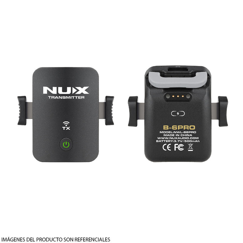 Sistema Inalámbrico Nux B-6 PRO para Instrumentos de Viento