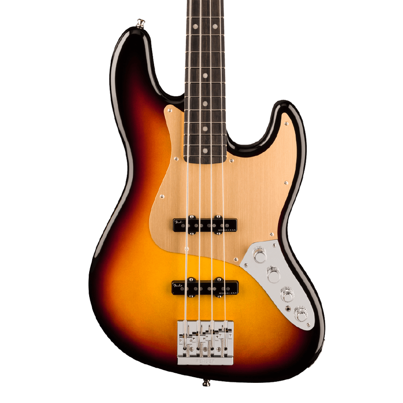 Bajo Eléctrico Fender American Ultra II Jazz Bass, diapasón de ébano - Ultraburst