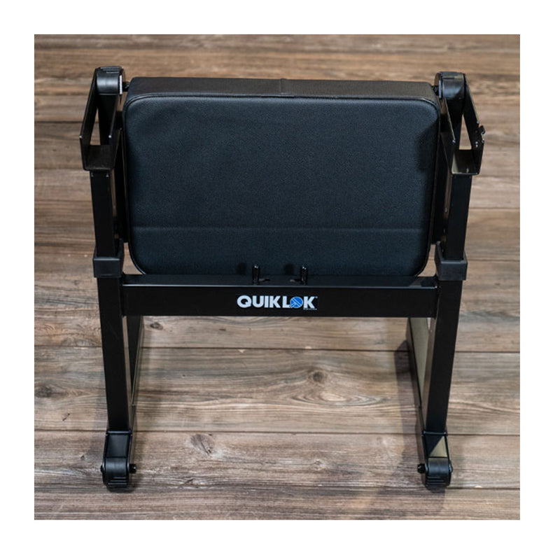 Banqueta Quik Lok BZ/7 de Armado Rápido con Cojín Extra Grueso