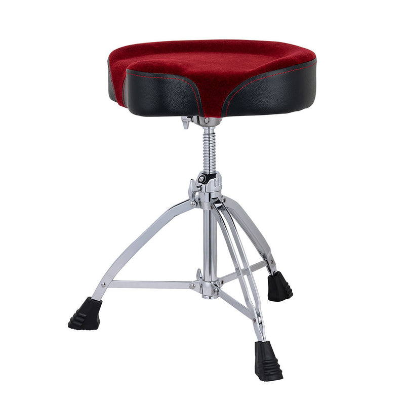 Banqueta para Batería Mapex T865SER Trono Asiento Tipo Moto - Rojo