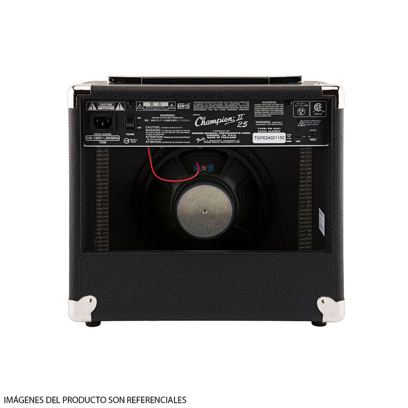Amplificador de Guitarra Eléctrica Fender Champion™ II 25 (230V EUR)