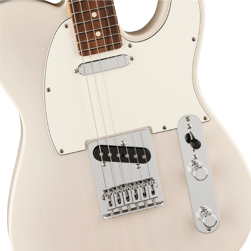 Guitarra Eléctrica Fender Player II  Telecaster® con diapasón de Palisandro - White Blonde
