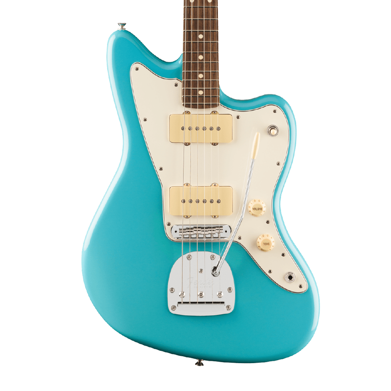 Guitarra Eléctrica Fender Player II Jazzmaster® de Edición Limitada British Racing Green con diapasón de Palisandro - Aquatone Blue
