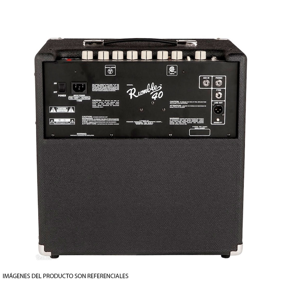 Amplificador de Bajo Fender Rumble™ 40 (V3) (230V EUR) — Music Market