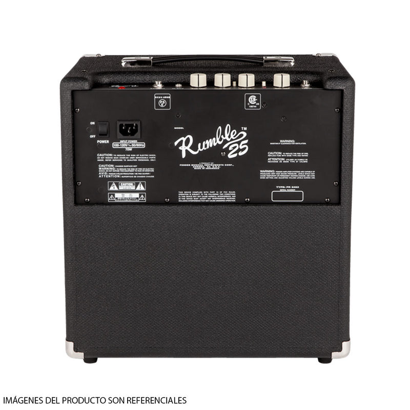 Amplificador de Bajo Fender Rumble™ 25 V3 (230V EUR)