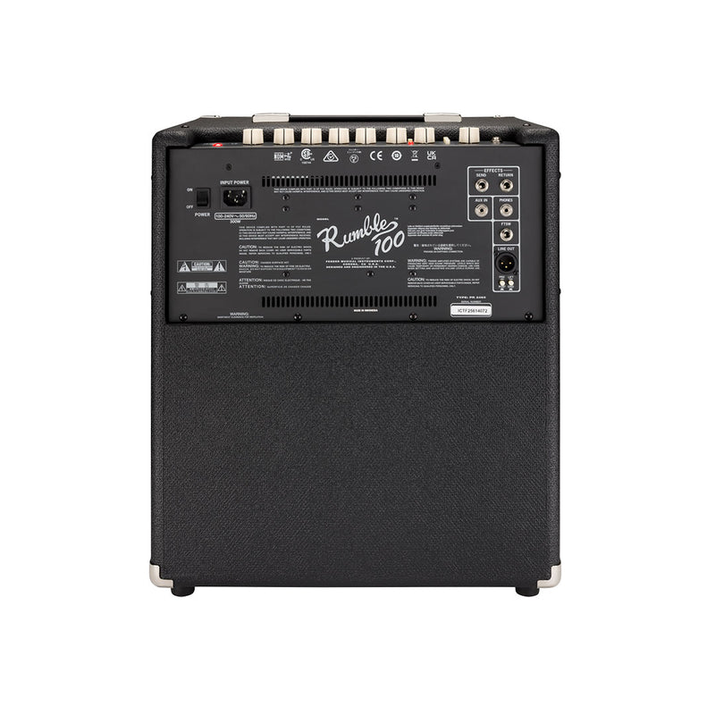 Amplificador de Bajo Fender Rumble™ 100 V3 (120V)