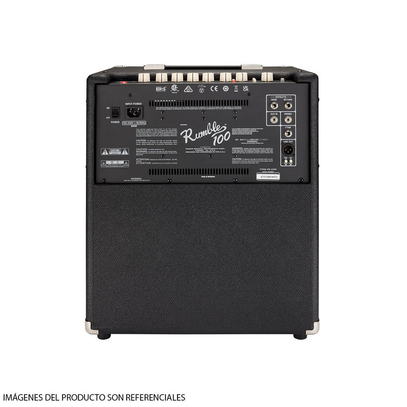 Amplificador de Bajo Fender Rumble™ 100 V3 (230V EUR)