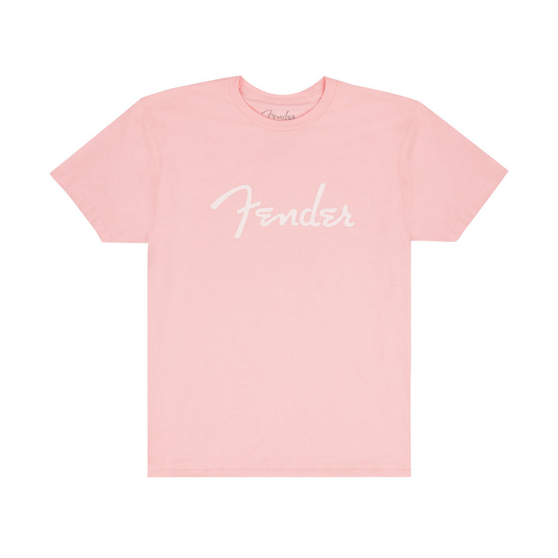 Polo Fender Spaghetti Logo talla M - Shell Pink
