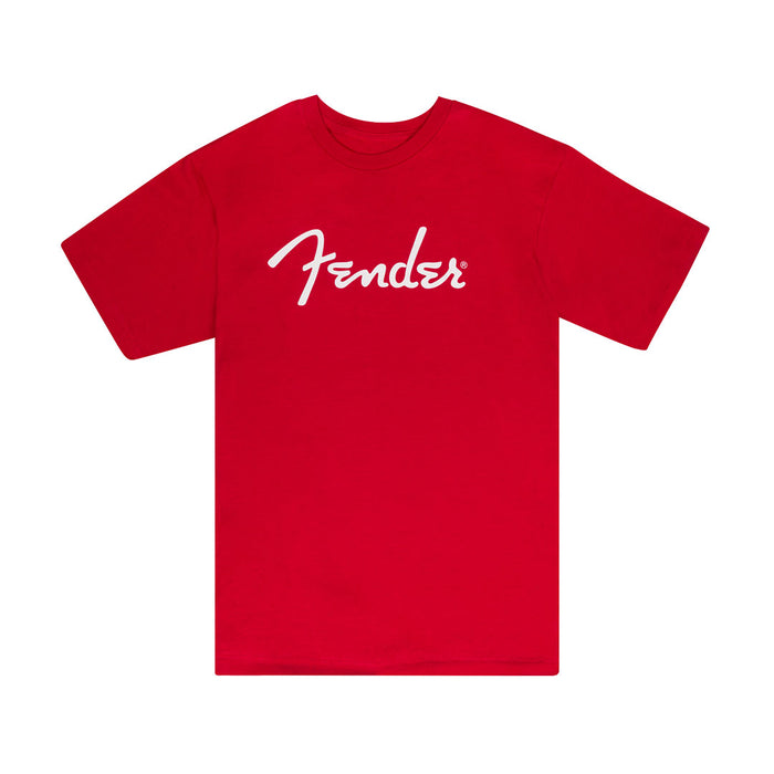 Polo Fender Spaghetti Logo talla M - Dakota Red