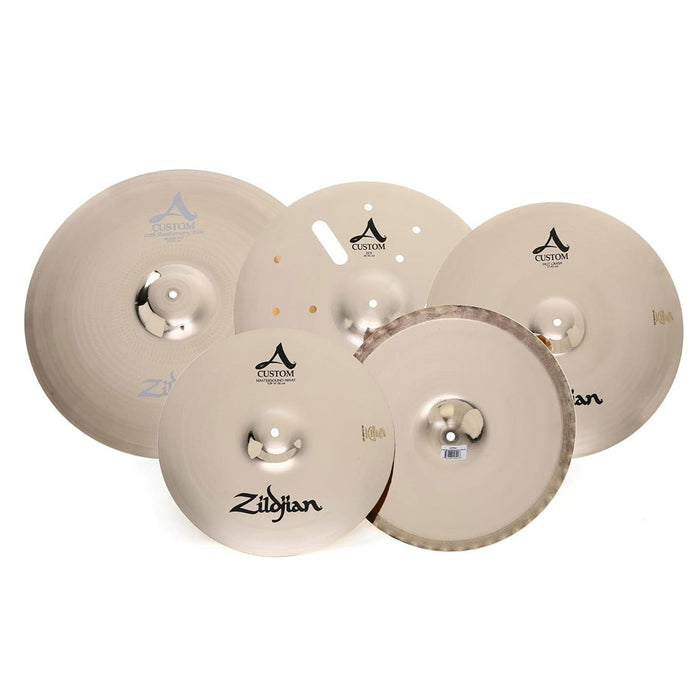 Pack de Platillos Zildjian A Custom Gospel AC0801G 14H, 17C, 18C, 21R