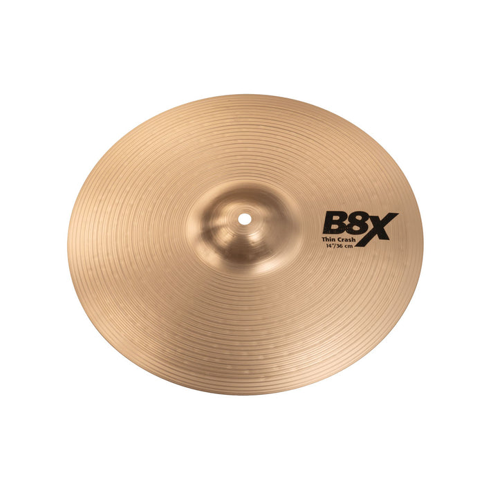 Platillo Sabian Serie B8X Thin Crash de 14" 41406X