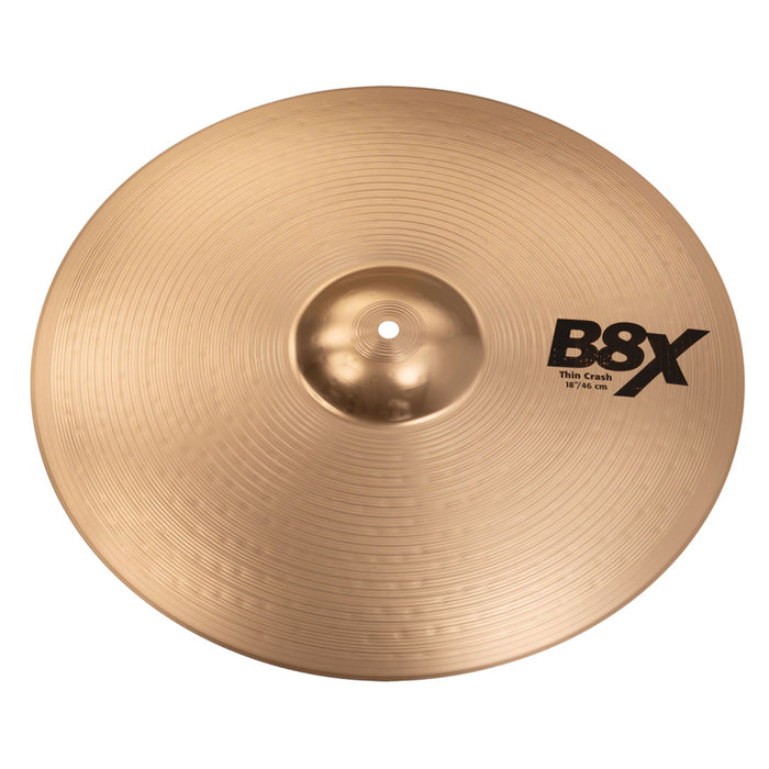 Platillo Sabian Serie B8X Thin Crash de 18" 41806X