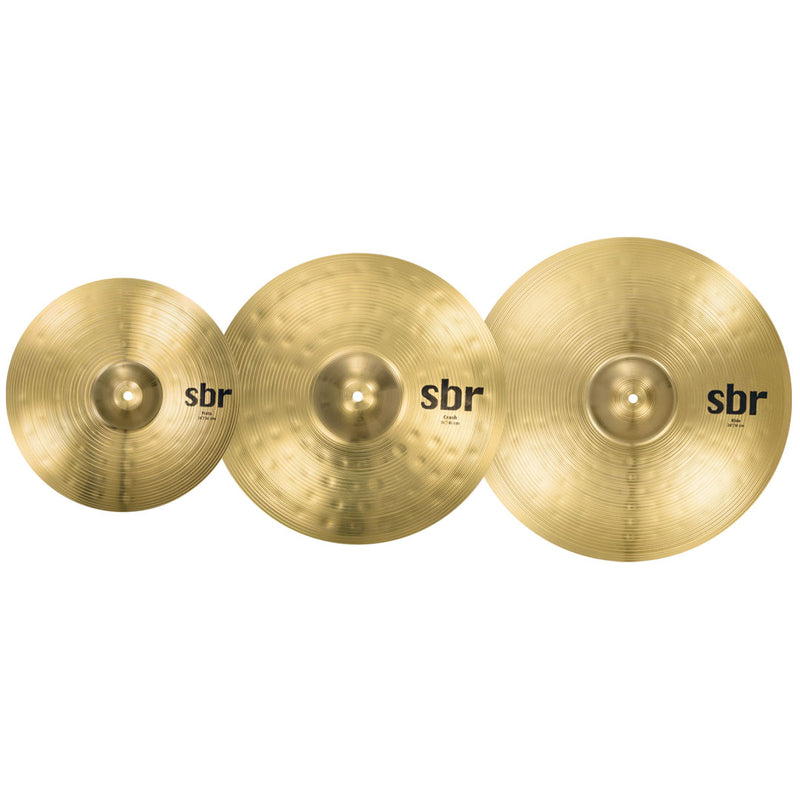 Pack de Platillos Sabian SBR Performance Set - SBR5003 (14"H, 16"C, 20"R)