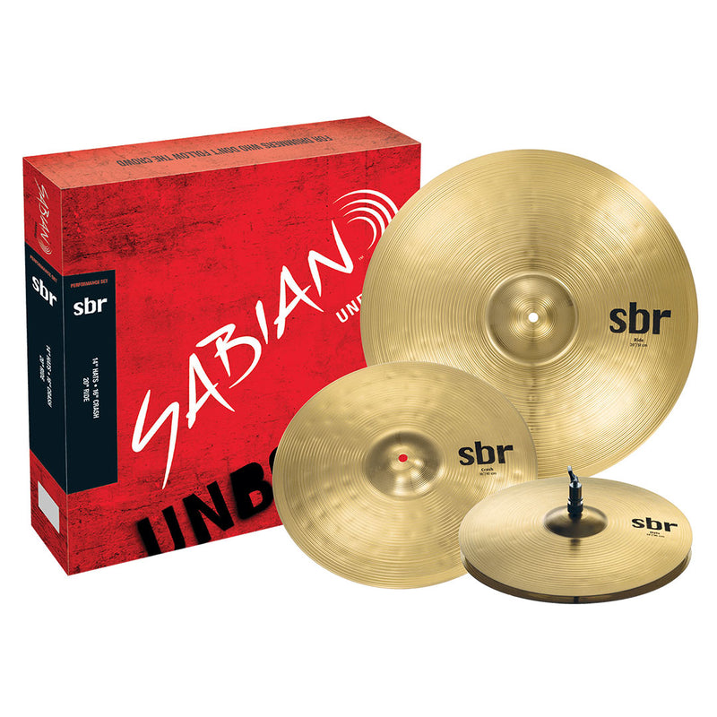Pack de Platillos Sabian SBR Performance Set - SBR5003 (14"H, 16"C, 20"R)
