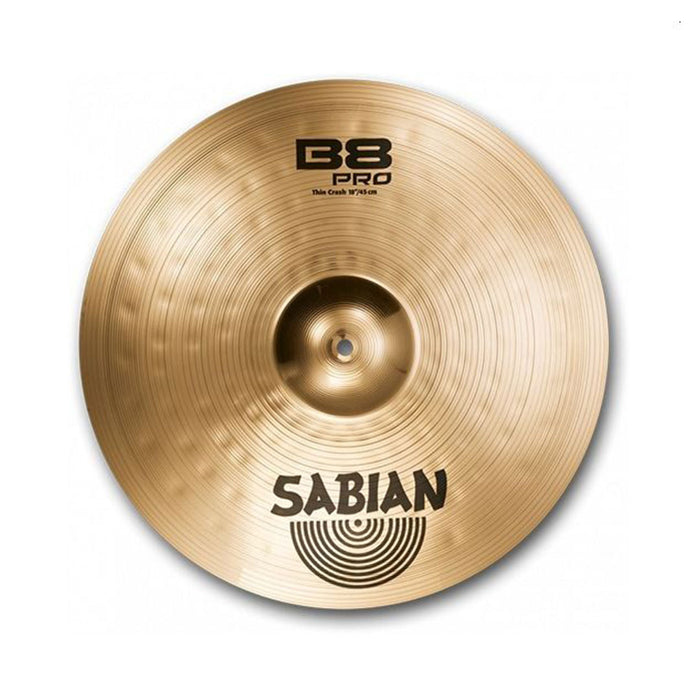 Platillo Crash Sabian B8 Pro Thin Crash de 18" 31806B