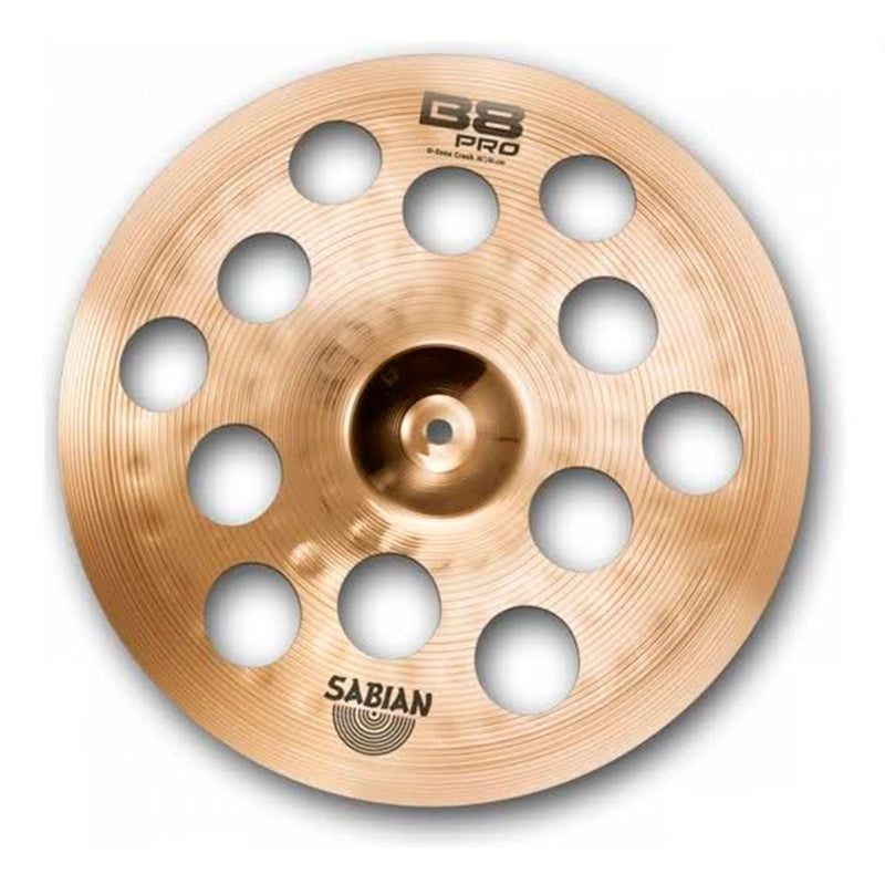 Platillo Sabian B8 Pro 31600B de 16" Crash O-Zone