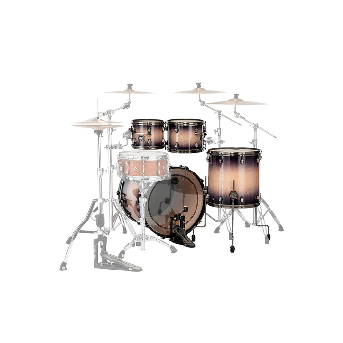 Batería Acústica Mapex Saturn Evolution SE529XMBPZ Shell Pack de 4 piezas - Exotic Violet Burst (NO INCLUYE HARDWARE NI PLATILLOS, NI TAROLA)