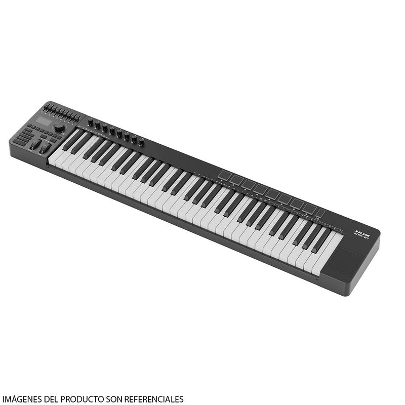 Controlador MIDI NUX NTK-61 de 61 Teclas