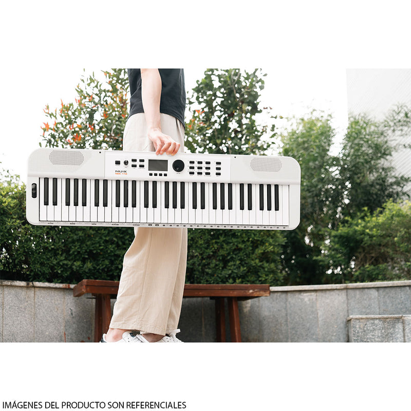 Teclado Portátil NUX NEK-110 - Blanco