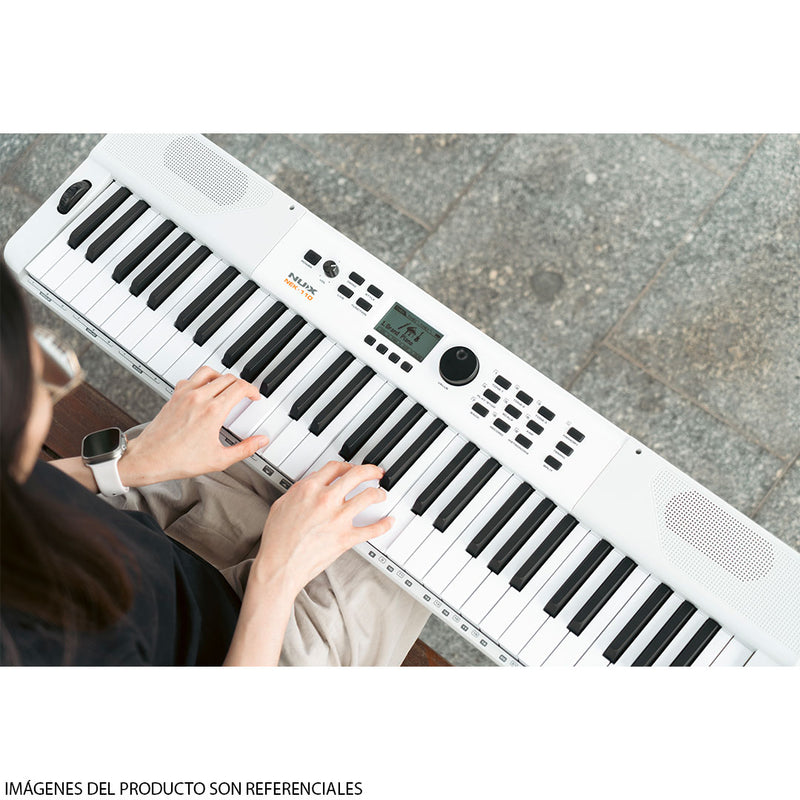 Teclado Portátil NUX NEK-110 - Blanco