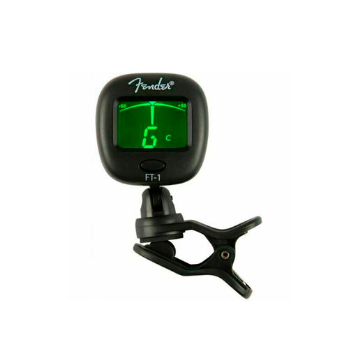 Afinador para Guitarra/Bajo Fender FT-1 Pro Clip On Tuner Black