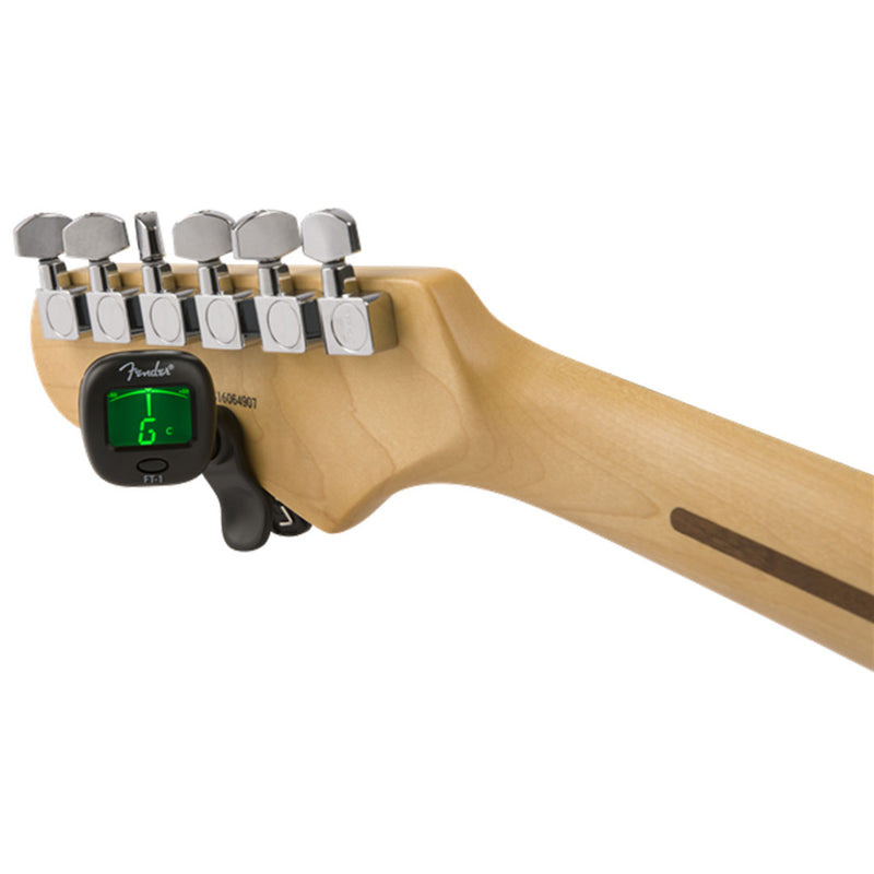 Afinador para Guitarra/Bajo Fender FT-1 Pro Clip On Tuner Black