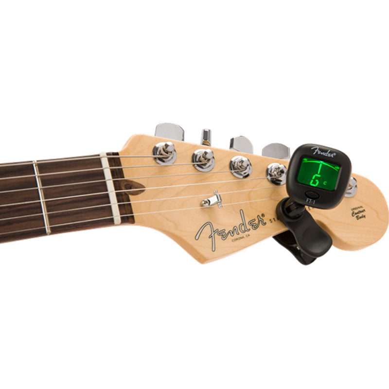 Afinador para Guitarra/Bajo Fender FT-1 Pro Clip On Tuner Black
