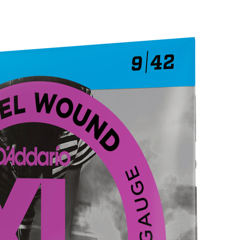 Cuerdas D'Addario para Guitarra Eléctrica EXL120 Nickel Wound Calibre 0.009 - 0.042